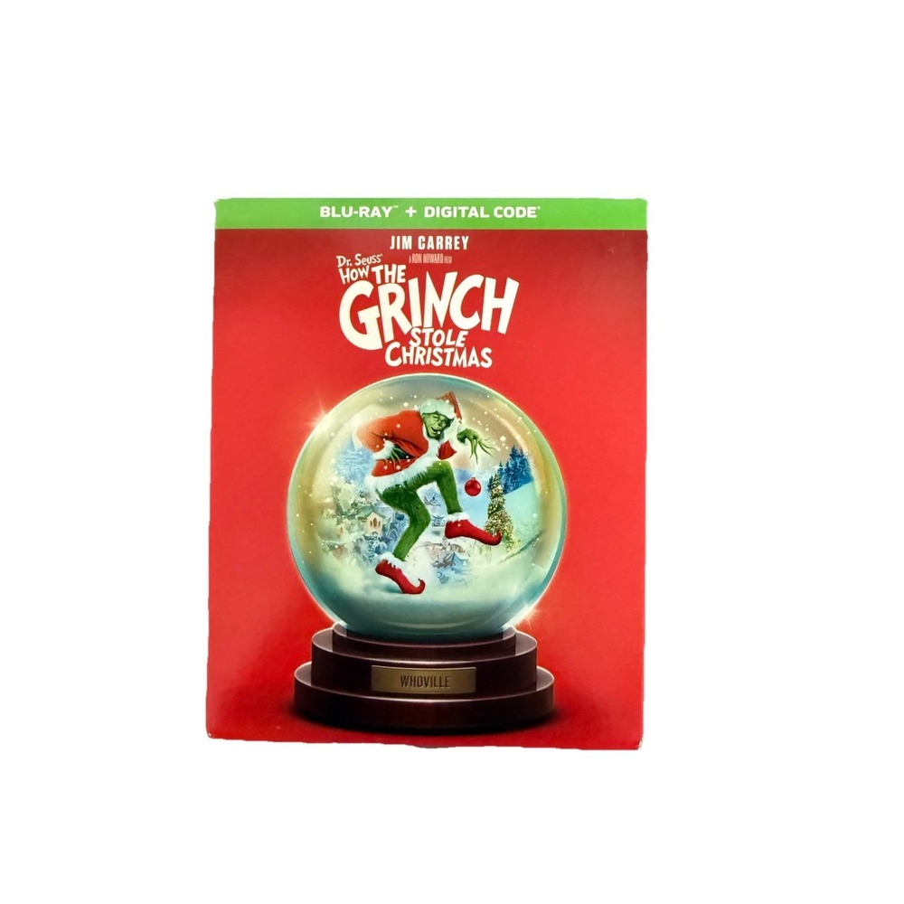 Dr. Seuss' How The‎ Grinch Stole Christmas (Blu-ray + Digital) NEW